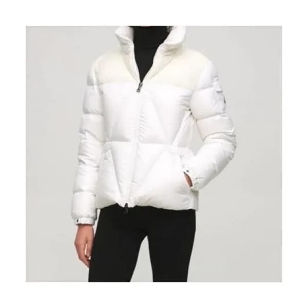 Moncler Womens Patch Logo Modern Duck Down Long P… - 1