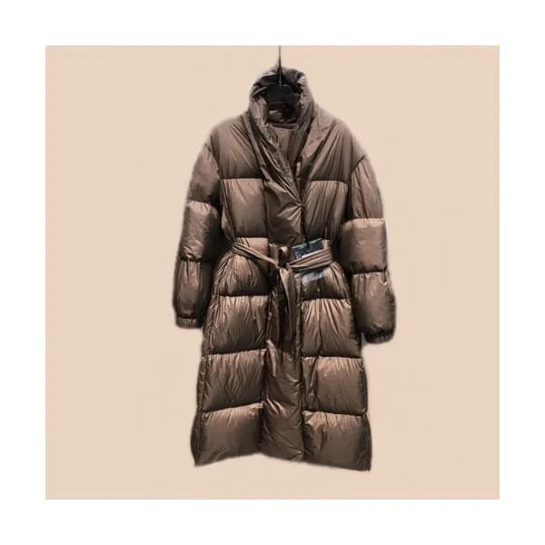 Maxmara Ladies Duck Down Long Padding Brown - 막스마… - 1