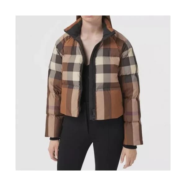 Burberry Womens Logo Duck Down Padding Camel - 버버리… - 1