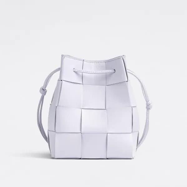보테가 여성 연보라 버킷백 - Womens Purple Bucket Bag - bv0323… - 1
