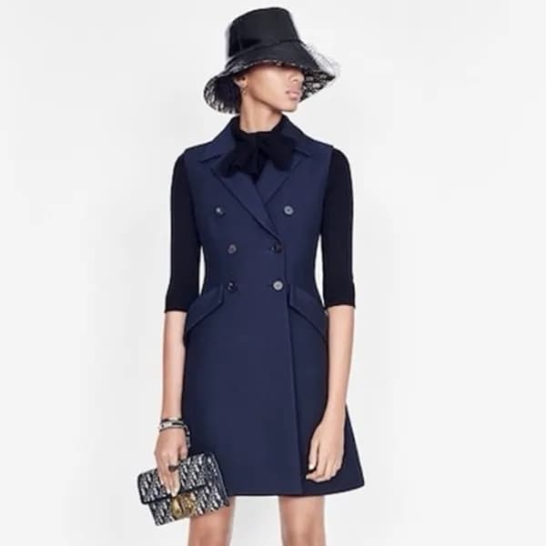 디올 여성 오블리크 크로스백 - Dior Womens Navy Cross Bag - dio… - 1