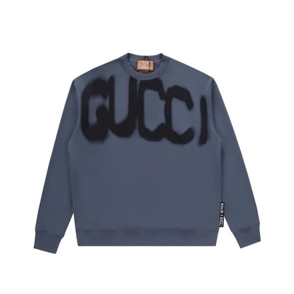 구찌 남성 캐쥬얼 블루 맨투맨 - Mens Blue Tshirts - Guc05171x - 1