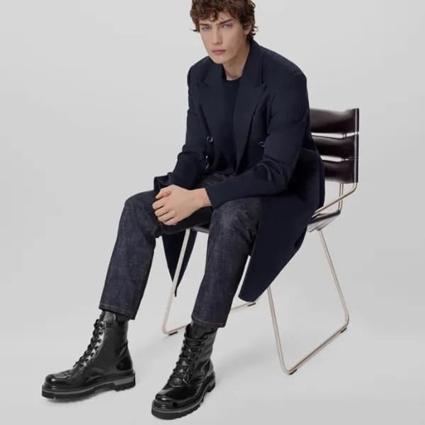 루이비통 남성 블랙 부츠 - Louis vuitton Mens Black Boots - l… - 1