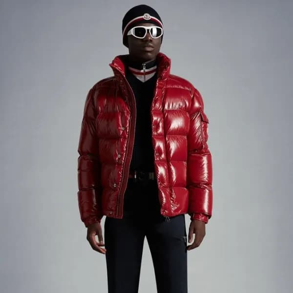 몽클레어 남성 덕다운 레드 패딩 - Moncler Mens Red Padding - mo5… - 1