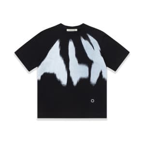 알릭스 남성 트렌디 블랙 반팔티 - ALYX Mens Black Short sleeved …