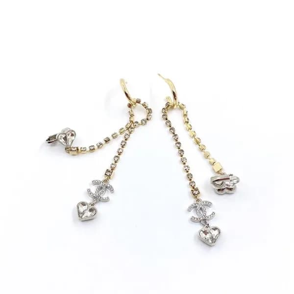 샤넬 여성 골드 이어링 - Chanel Womens Gold Earring - acc66x - 1