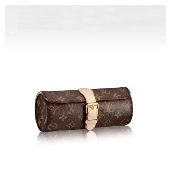 루이비통 남/녀 브라운 시계 케이스 - Louis vuitton Unisex Brown W… - 1