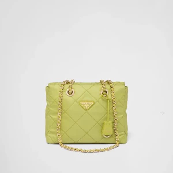 프라다 여성 옐로우 체인 숄더백 - Prada Womens Yellow Shoulder B… - 1