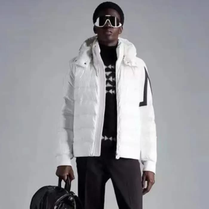 몽클레어 남성 구스 화이트 패딩 - Moncler Mens White Padding - … - 1
