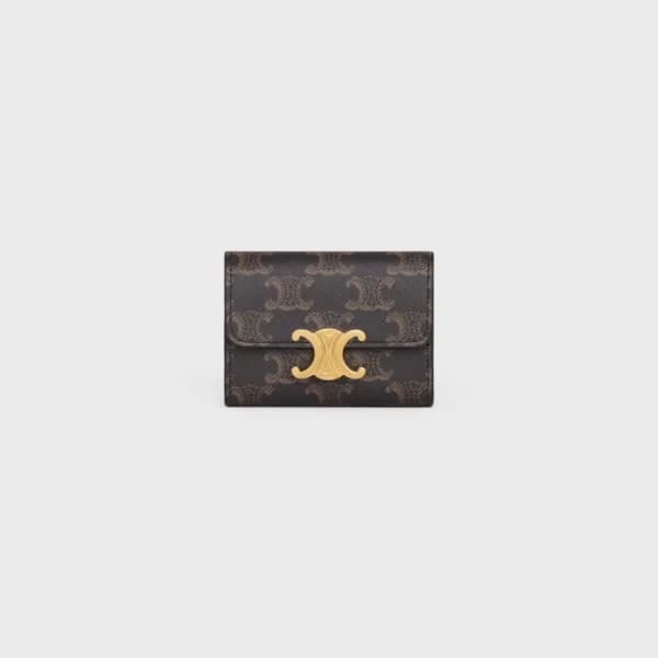 셀린느 여성 브라운 반지갑 - Celine Womens Brown Wallets - ce2… - 1
