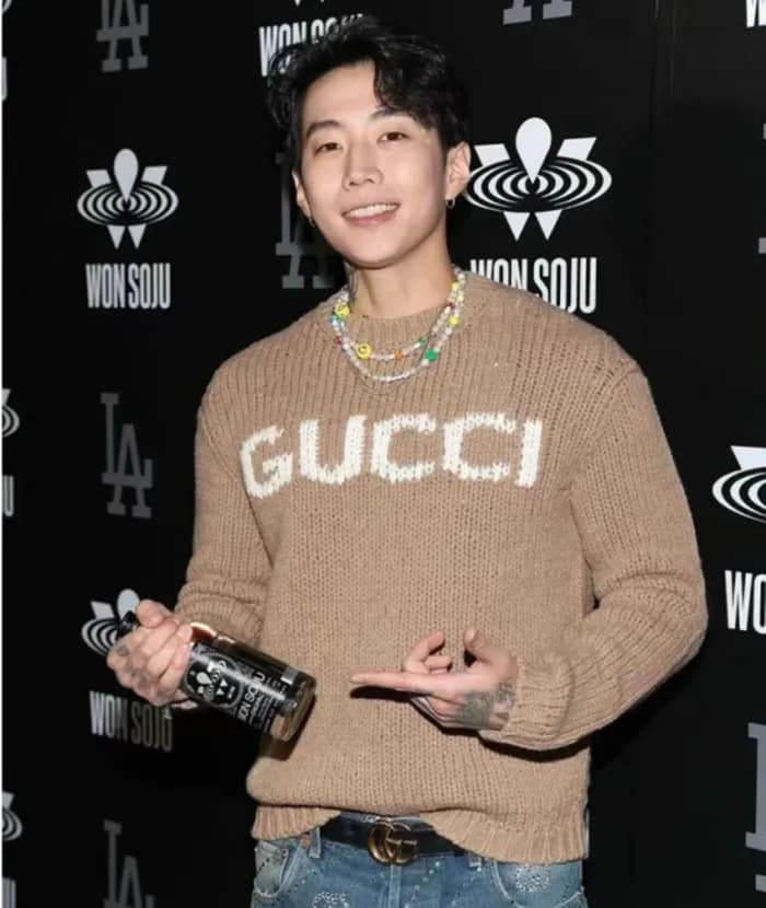 구찌 남성 카멜 크루넥 스웨터 - Gucci Mens Camel Sweaters- gu11… - 1