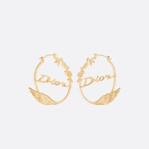 디올 여성 골드 이어링 - Dior Womens Gold Earring - acc1436x - 1