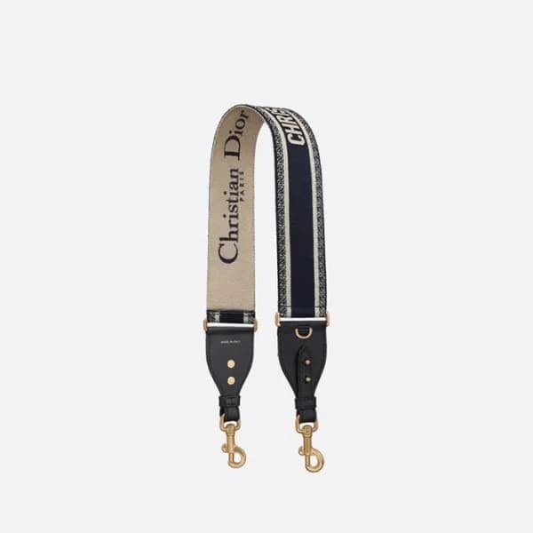디올 여성 자수 스트랩 - Dior Womens Oblique Strap - acc1527… - 1