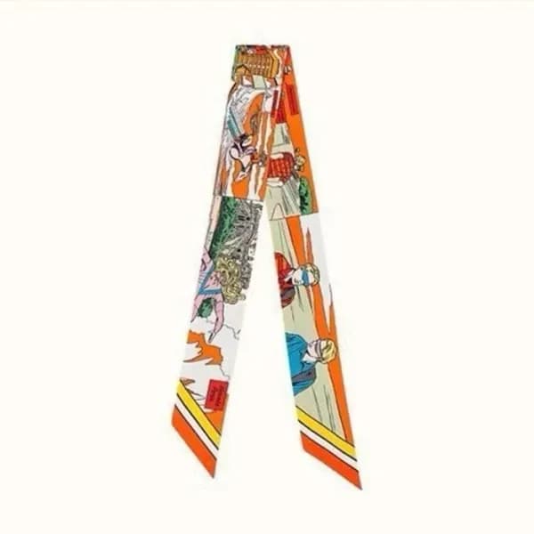 에르메스 여성 오렌지 미차 - Hermes Womens Orange Scarf - acc1… - 1