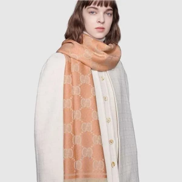 구찌 여성 오렌지 머플러 - Gucci Womens Orange Muffler - acc1… - 1