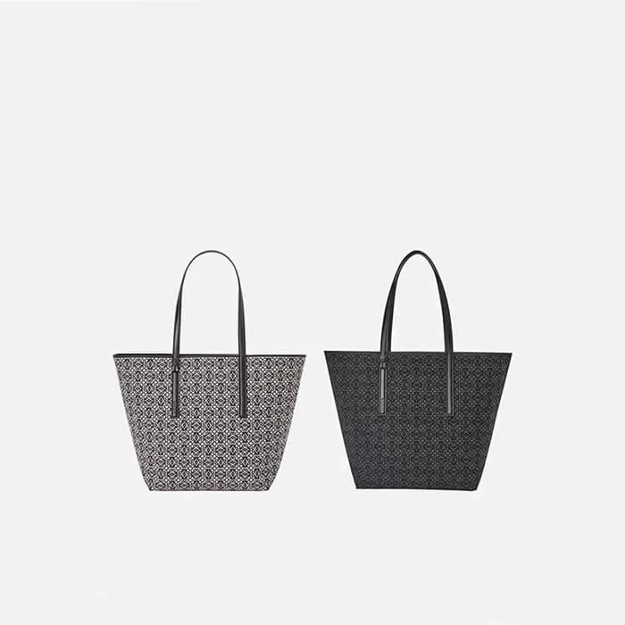 로에베 남성 블랙 토트백 - Loewe Mens Black Tote Bag - lob943… - 1