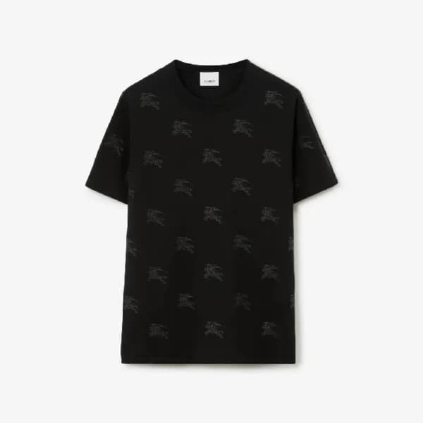 버버리 남/녀 크루넥 반팔티 - Burberry Unisex Round Tshirts - … - 1