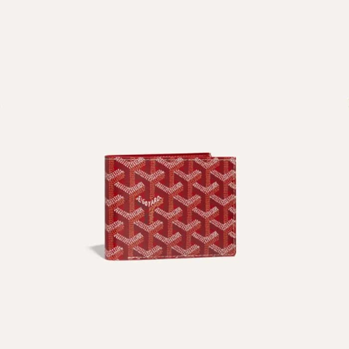 고야드 남/녀 레드 빅투와르 반지갑 - Goyard Unisex Victoire Walle… - 1
