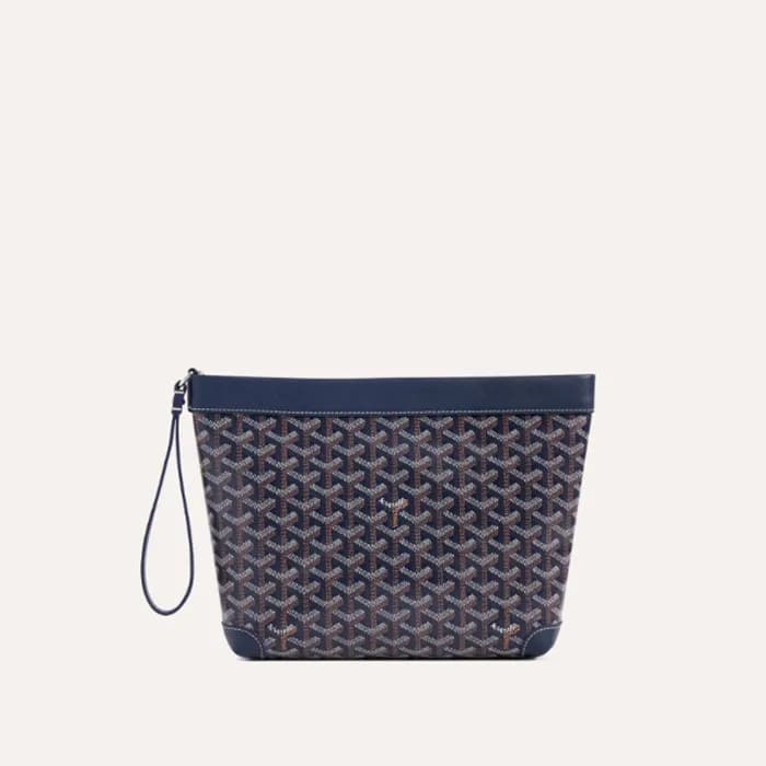 고야드 남/녀 네이비 콘티 파우치 - Goyard Unisex Conti Pouch - g… - 1