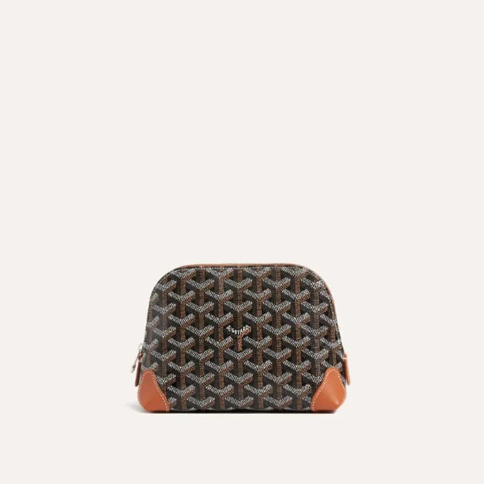 고야드 여성 블랙 탄 방돔 파우치 - Goyard Womens Vendome Pouch -… - 1