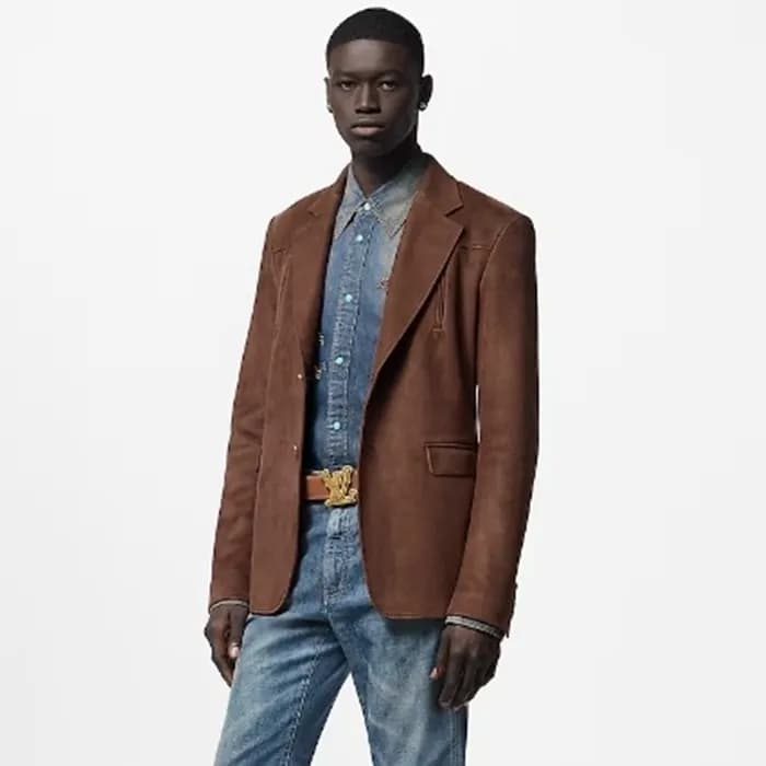 루이비통 남성 가죽 재킷 - Louis vuitton Mens Leather Jackets… - 1
