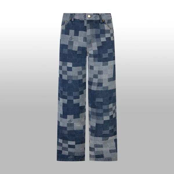 루이비통 남성 클래식 청바지 - Louis vuitton Mens Classic Jeans… - 1
