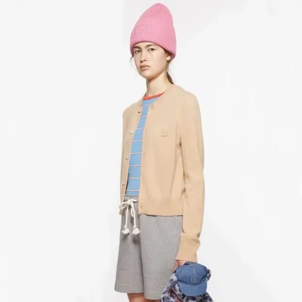 아크네 여성 브이넥 가디건 - Acne Womens V-neck Cardigan - anc… - 1