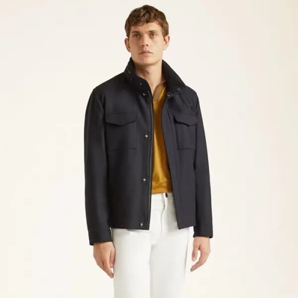 로로피아나 남성 베이직 자켓 - Loro Piana Mens Basic Jacket - l… - 1