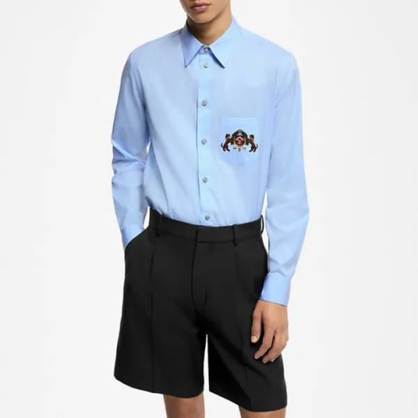 루이비통 남성 베이직 셔츠 - Louis vuitton Mens Basic Shirts -…