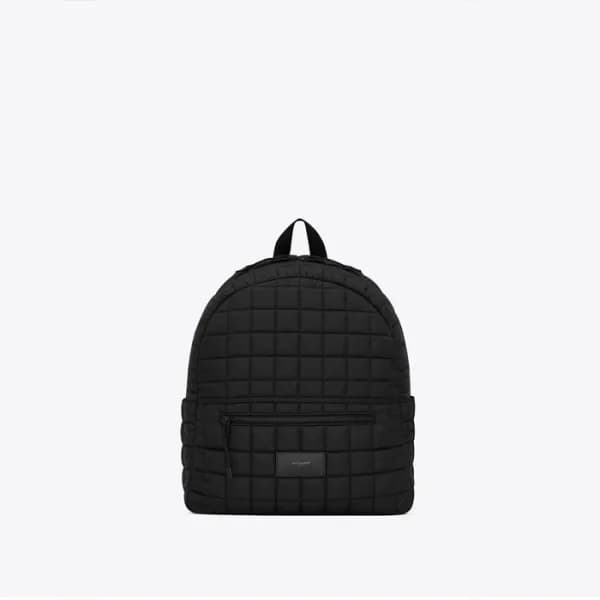 입생로랑 여성 블랙 백팩 - Saint Laurent Womens Black Backpac… - 1
