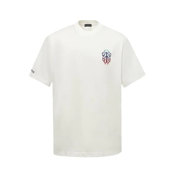크롬하츠 남성 라운드 반팔티 - Chrom Hearts Mens Round Tshirt -… - 1