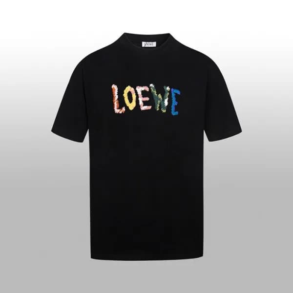 로에베 남성 라운드 반팔티 - Loewe Mens Round Tshirt - loc7010… - 1