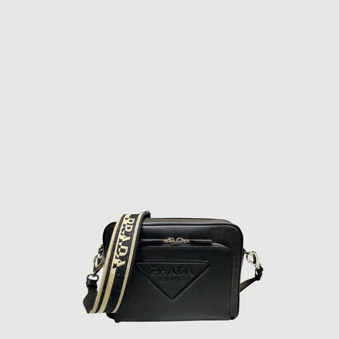 프라다 남성 사피아노 레더 숄더 백 2VH152 - Prada Mens Saffiano L… - 1