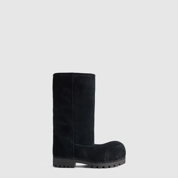 발렌시아가 남성 스웨이드 부츠 - Balenciaga Mens Suede Boots - b… - 1