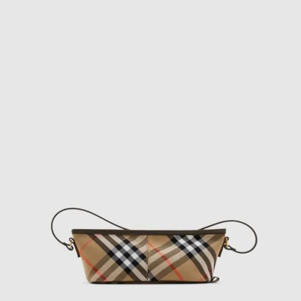 버버리 여성 체크 미니 백 - Burberry Womens Check Mini Bag - … - 1
