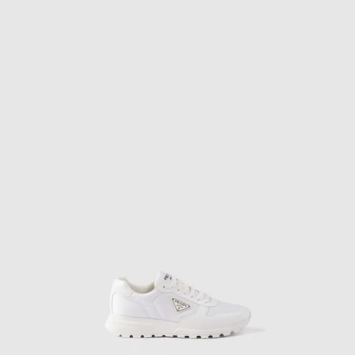 프라다 남성 프랙스 01 가죽 스니커즈 - Prada Mens Prax 01 Leather… - 1