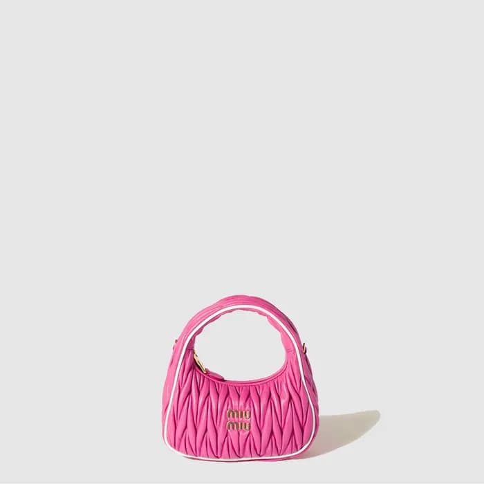 미우미우 여성 완더 가죽 백 - Miumiu Womens Wander Leather Bag… - 1