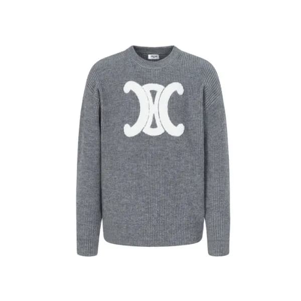 셀린느 남성 라운드 스웨터 - Celine Mens Round Sweater - cec87… - 1