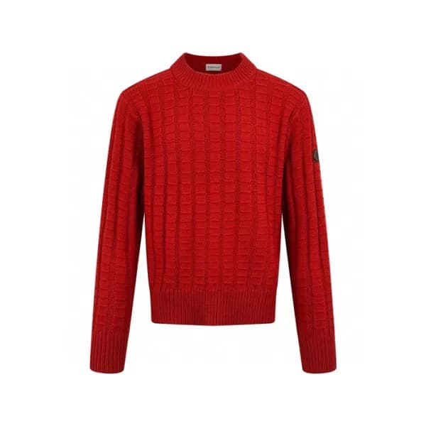 몽클레어 남성 크루넥 스웨터 - Moncler Mens Round Sweater - moc… - 1