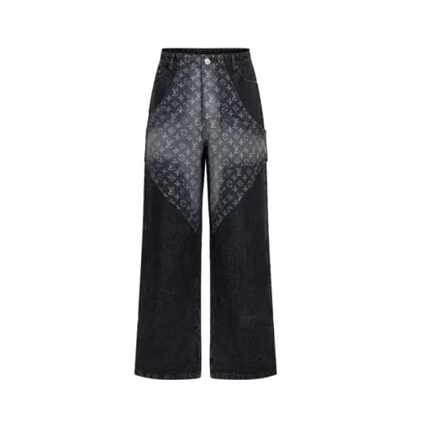 루이비통 남성 트렌디 청바지 - Louis vuitton Mens Trendy Jeans … - 1