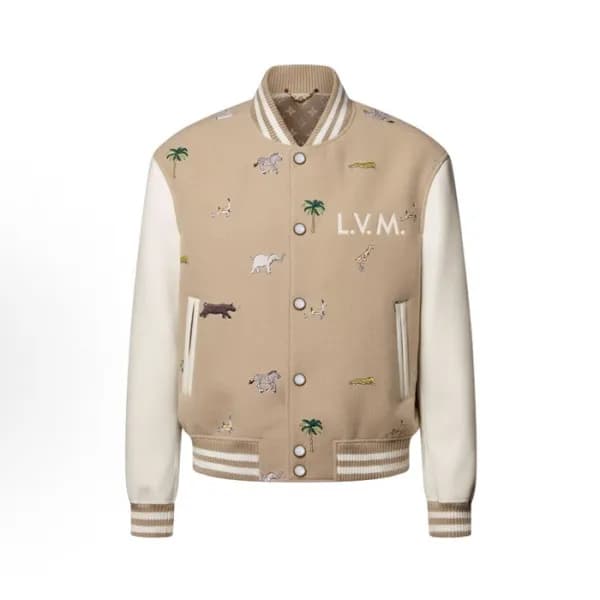루이비통 남성 봄버 자켓 - Louis vuitton Mens Bomber Jacket -… - 1
