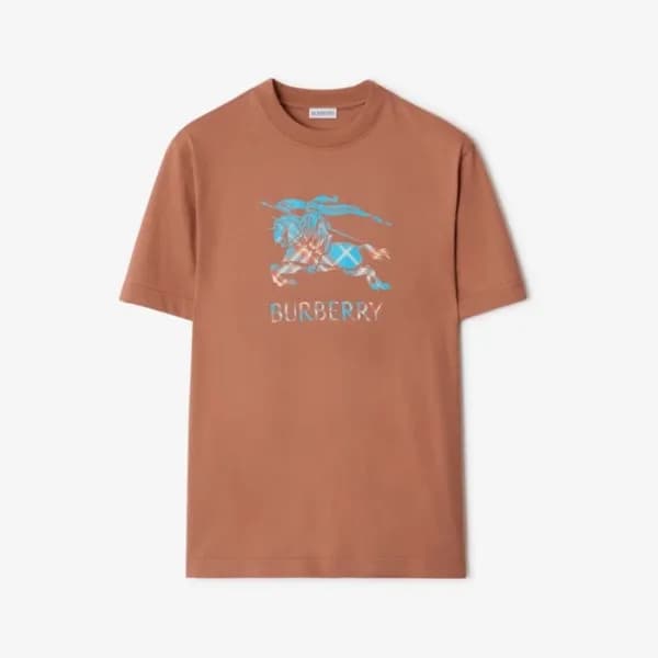 버버리 남성 라운드 반팔 티셔츠 - Burberry Mens Round Tshirt - b… - 1