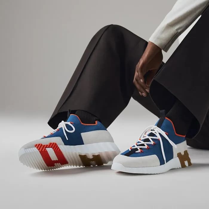 에르메스 남성 리프트 스니커즈 - Hermes Mens Lift Sneakers - hes… - 1