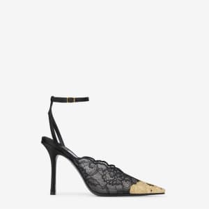 지미츄 여성 파이즈 100 레이스 메탈 토 펌프스 - Jimmy Choo Womens Fa…