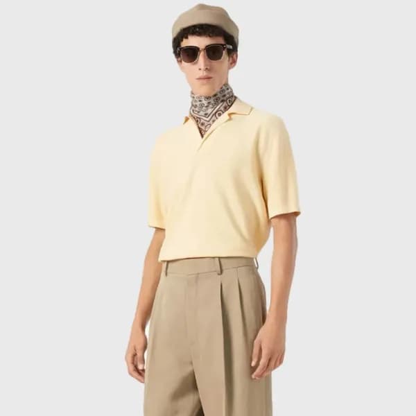 로로피아나 남성 폴로 반팔티 - Loro Piana Mens Polo Tshirt - lp… - 1