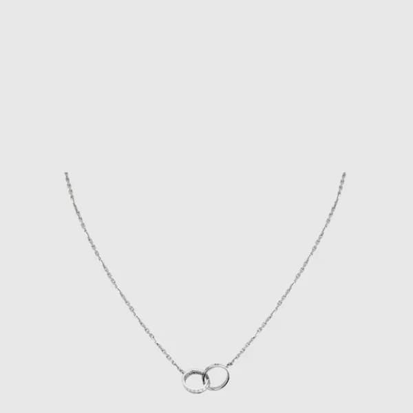 까르띠에 여성 러브 펜던트 네크리스 - Cartier Womens Love Pendant … - 1