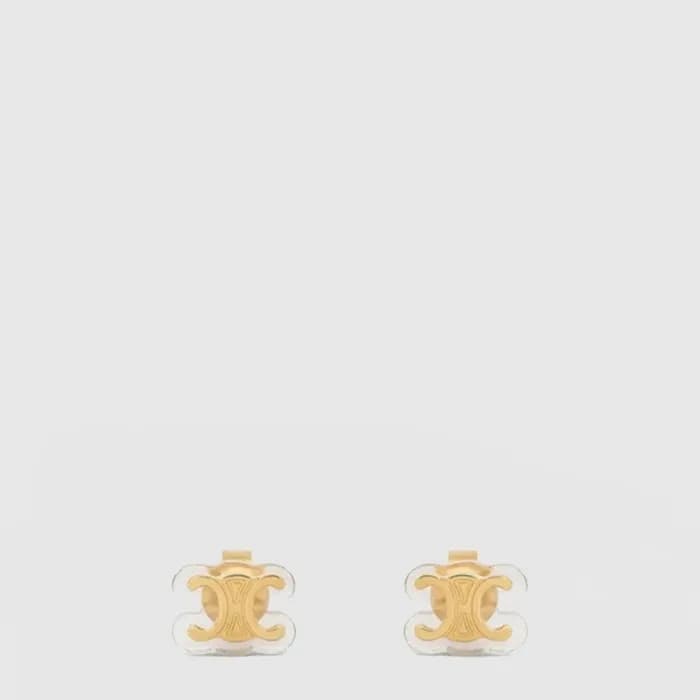 셀린느 여성 골드 이어링 - Celine Womens Gold Earring - acc10557x - 1