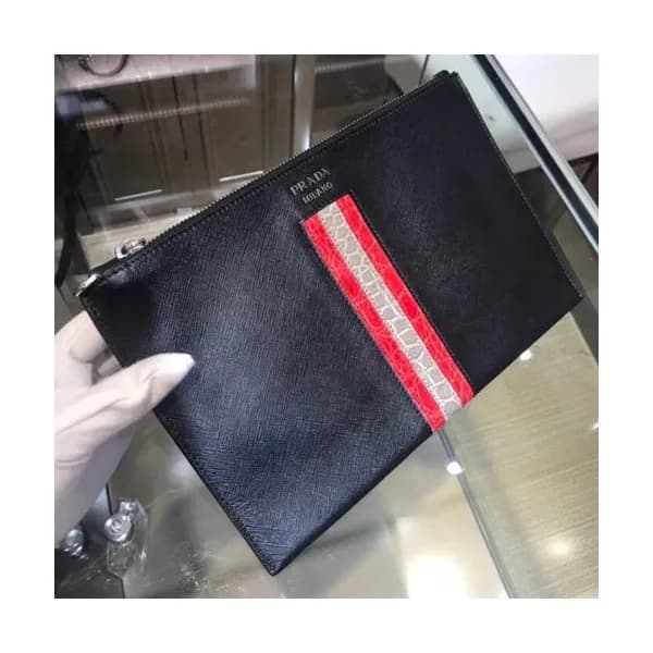 Prada Mens Clutch Bag,28CM - 프라다 남성용 클러치백 2NG005-… - 1