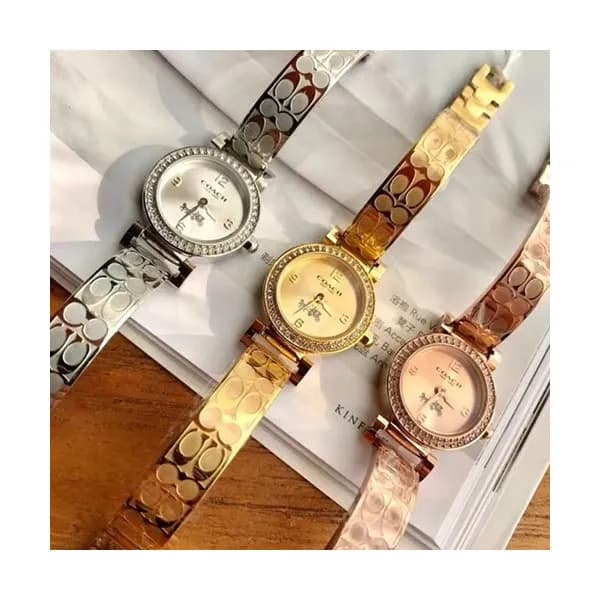 COACH LADIES QUARTZ - 코치 레이디스 쿼츠,3색(실버,옐로우 골드,로즈 … - 1