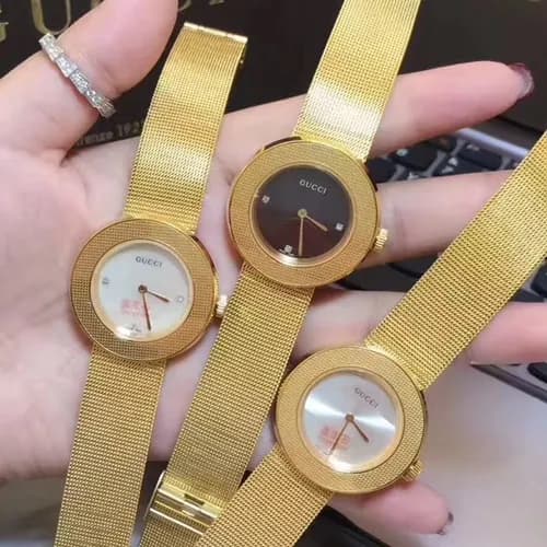 GUCCI LADIES QUARTZ - 구찌 레이디스 쿼츠 ,골드3종 - 1